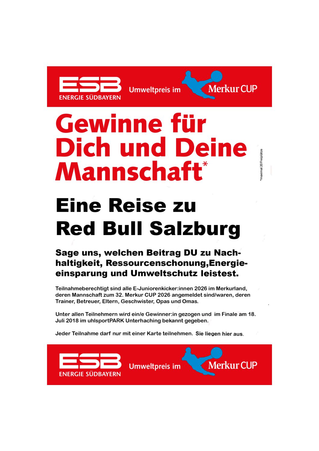 MC 26 Poster (uva) Umweltpreis DIN A 2